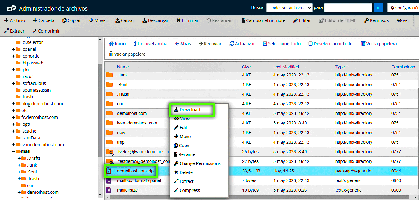 Extraer-correos-mail