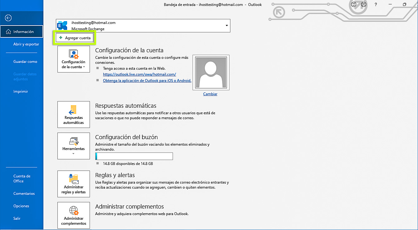 Configuraciones_Outlook