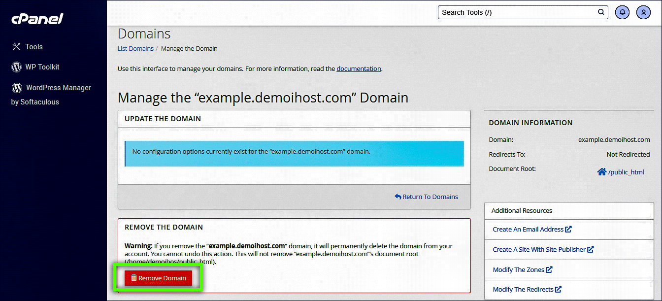 Eliminar actualizar direccionar