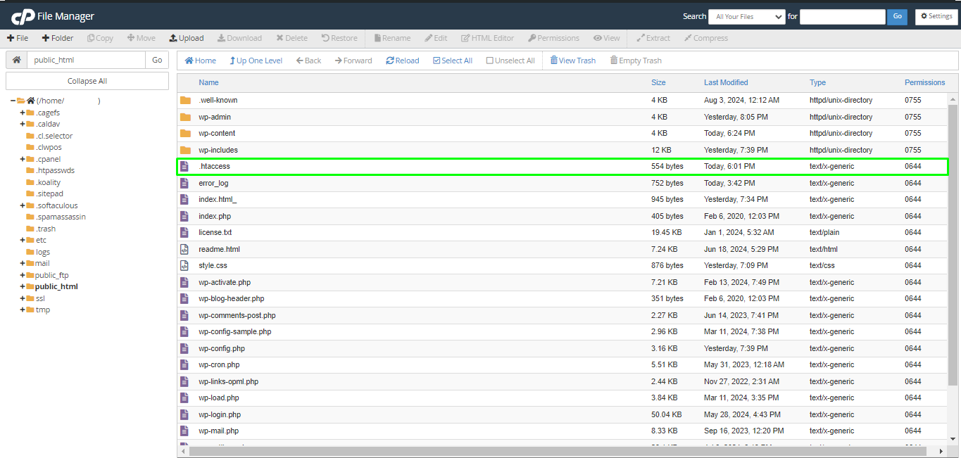 cpanel