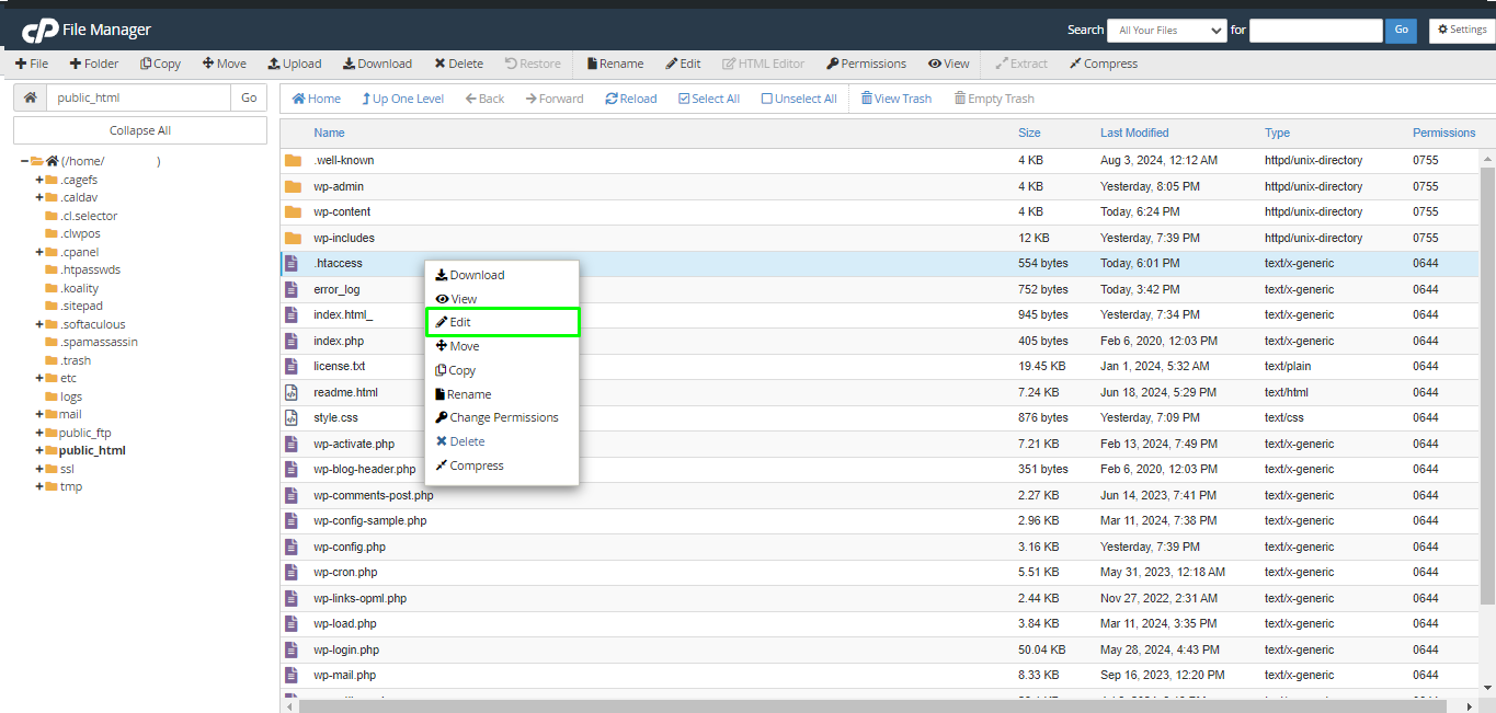 cpanel