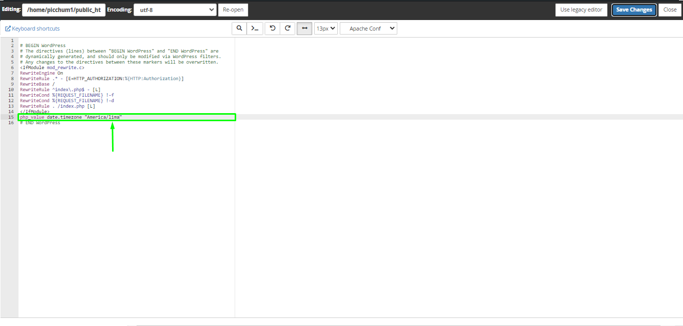 cpanel
