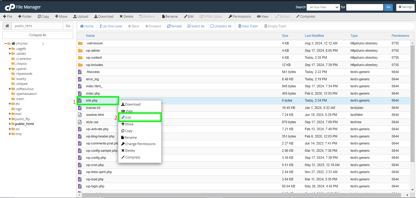 cpanel