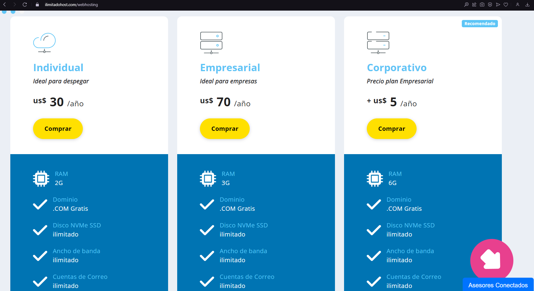 Seleccionar-plan-de-hosting-web
