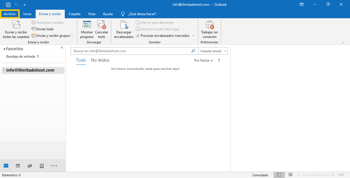 Inicio_Outlook