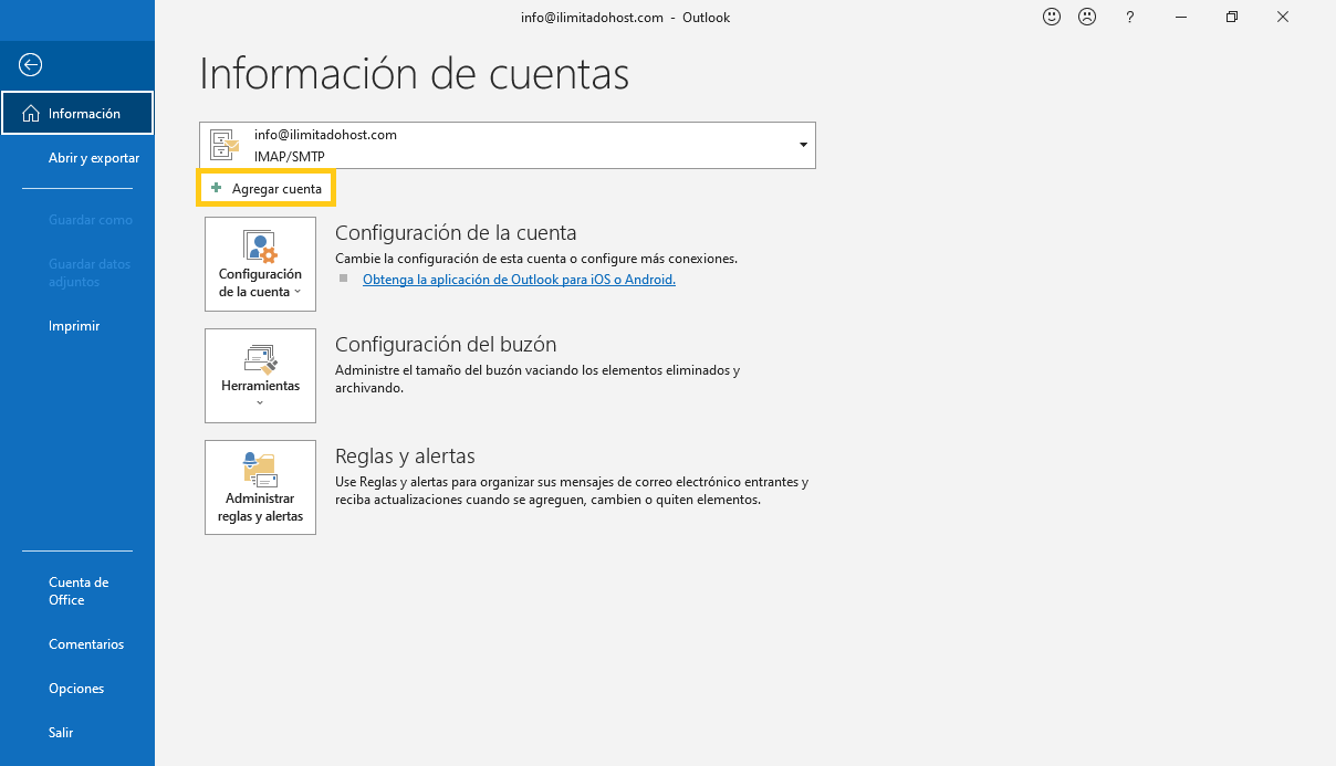 Configuraciones_Outlook