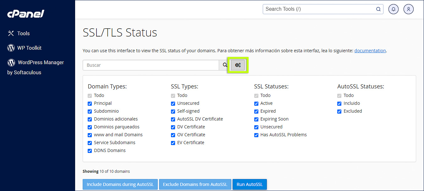 cpanel_new_ssl_status_search_function